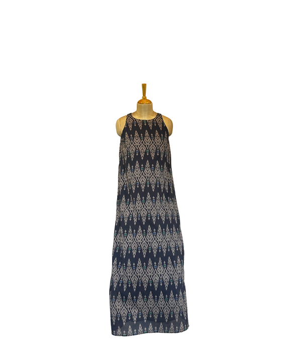 Stephany Cotton Printed Sleeveless Maxi Dress - Republic of Mode