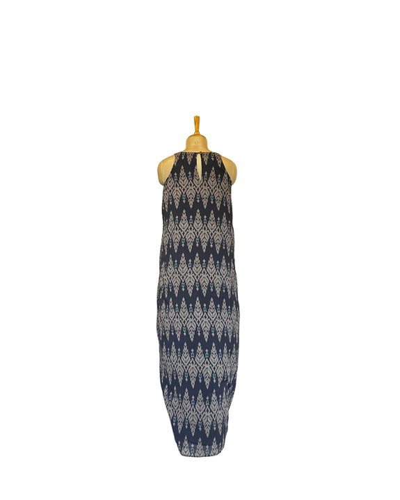 Stephany Cotton Printed Sleeveless Maxi Dress - Republic of Mode