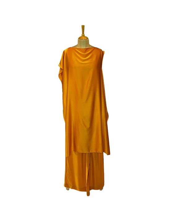 Stephany Silk High Neck Tunic Set - Republic of Mode