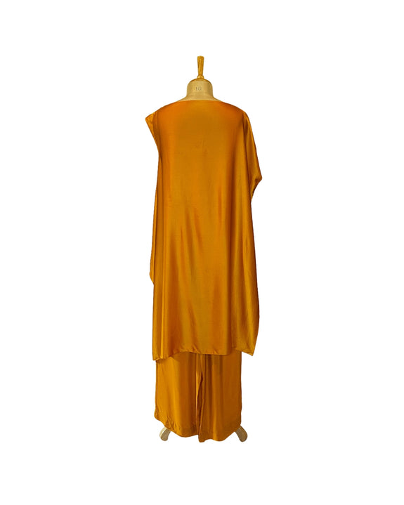 Stephany Silk High Neck Tunic Set - Republic of Mode