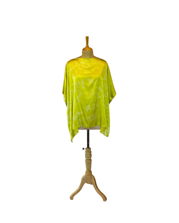 Stephany Silk Boat Neck Top - Republic of Mode