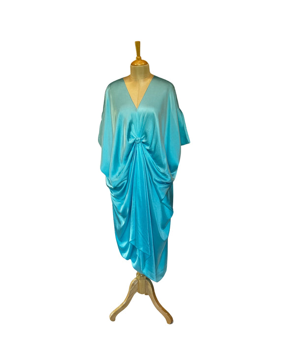 Stephany Silk Knotted Kaftan - Republic of Mode