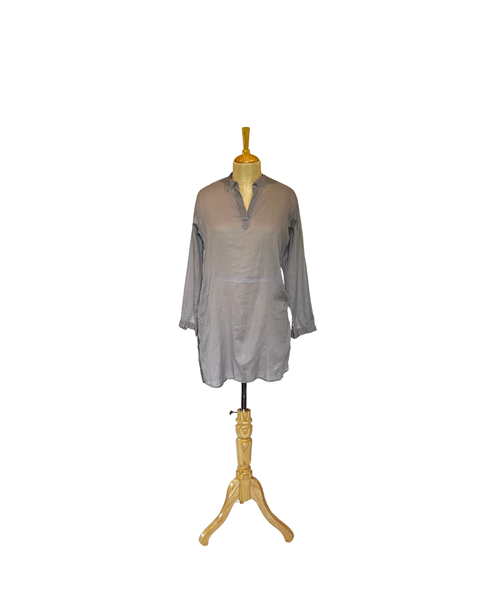 Stephany Cotton Kurta Shirt Dress - Republic of Mode