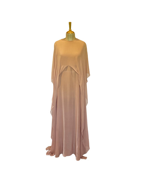 Stephany Silk Side Draped Layered Dress - Republic of Mode