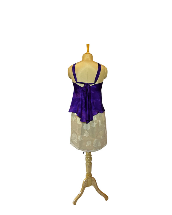 Stephany Silk Halter Top - Republic of Mode