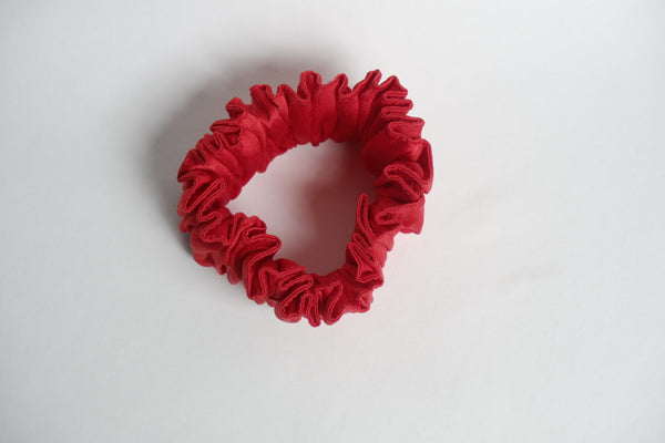 Stephany Silk Red Scrunchy - Republic of Mode