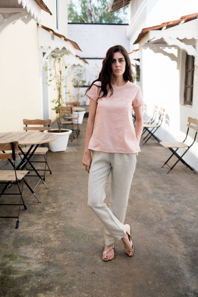 Creamoda Short Sleeve Top - Republic of Mode