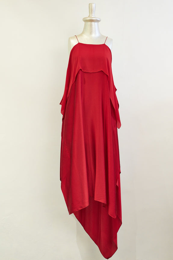 Stephany Silk Reversible Spaghetti Strap Dress - Republic of Mode
