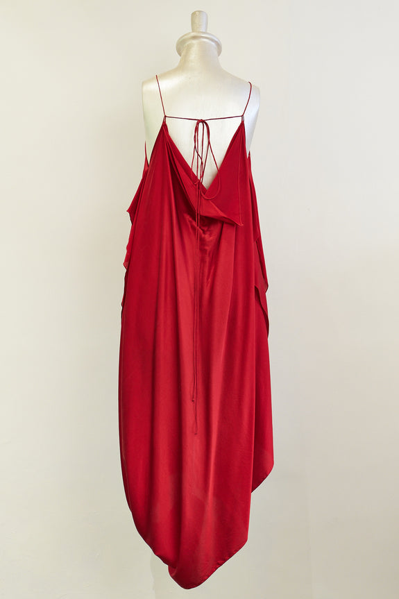 Stephany Silk Reversible Spaghetti Strap Dress - Republic of Mode