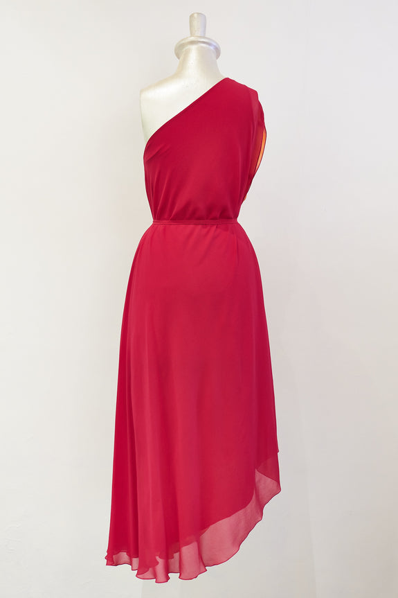 Stephany Tie-Dye One Shoulder Dress - Republic of Mode