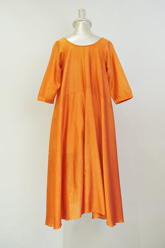 Stephany Silk Chanderi Easy Dress - Republic of Mode