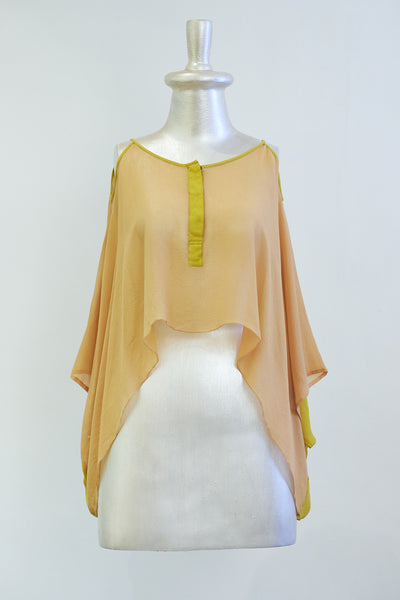Stephany Silk Cold Shoulder Cover-up - Republic of Mode