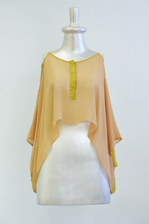 Stephany Silk Cold Shoulder Cover-up - Republic of Mode