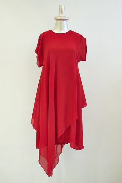 Stephany Silk Layered Dress - Republic of Mode