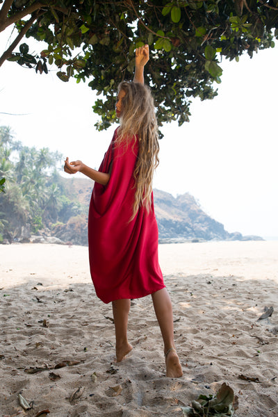 Stephany Silk Front Panelled Tunic - Republic of Mode