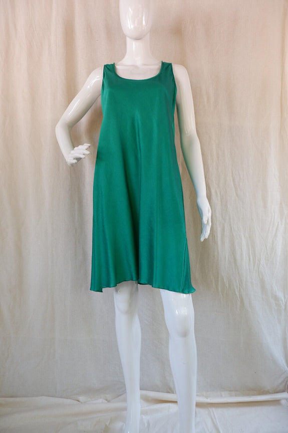 Stephany Chanderi Silk Sleeveless Dress - Republic of Mode