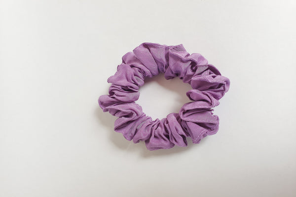 Stephany Silk Lavender Scrunchy - Republic of Mode